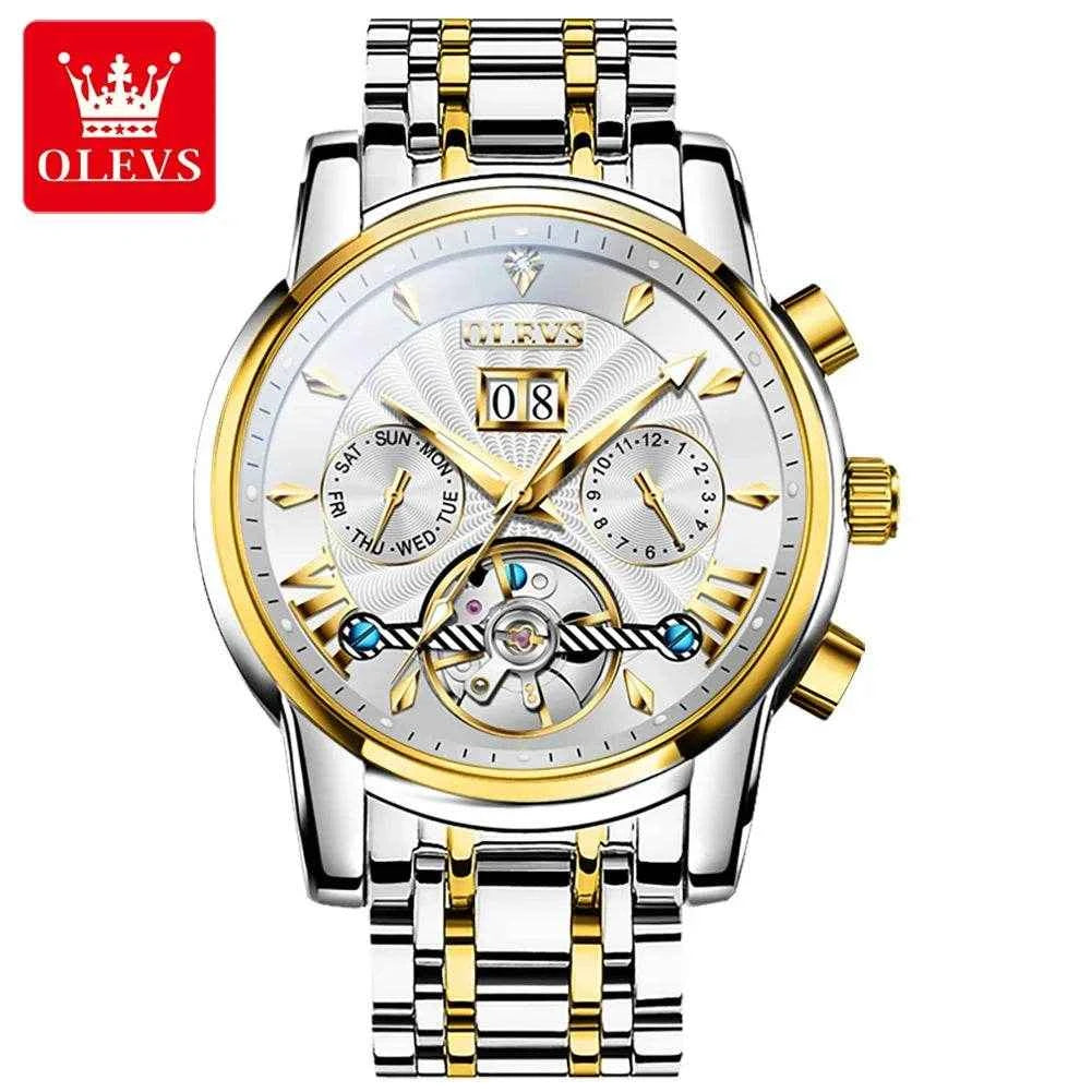 Reloj Deportivo OLEVS 9965: Elegancia y Rendimiento en Tu Muñeca