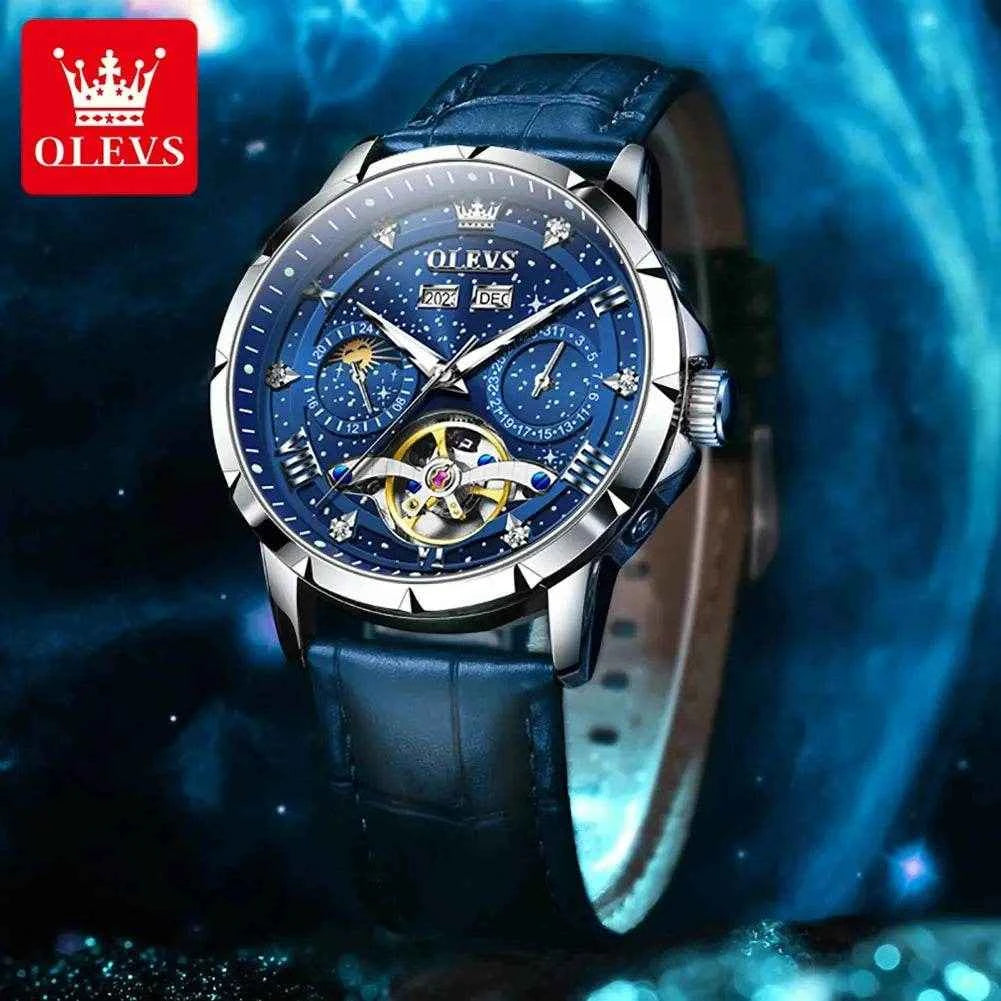 OLEVS 6690 Reloj de lujo para hombre: Elegancia y Precisión en tu Muñeca
