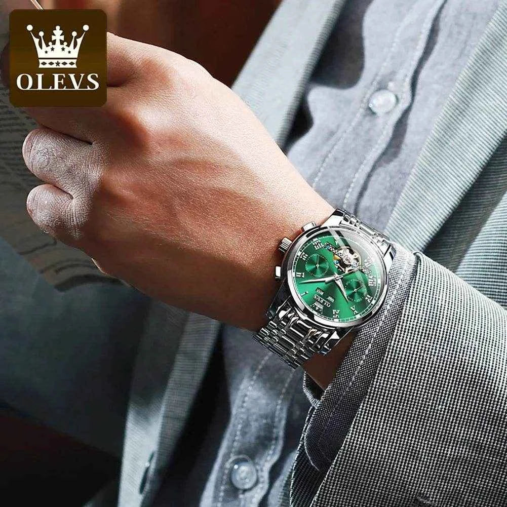 Reloj OLEVS 6607 para Hombres – Elegancia y Estilo Moderno en Tu Muñeca