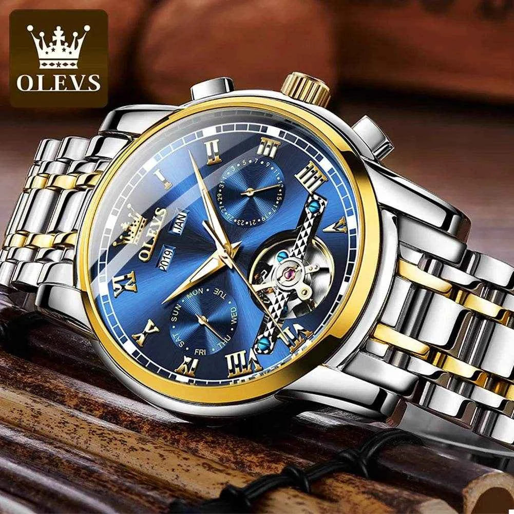 Reloj OLEVS 6607 para Hombres – Elegancia y Estilo Moderno en Tu Muñeca