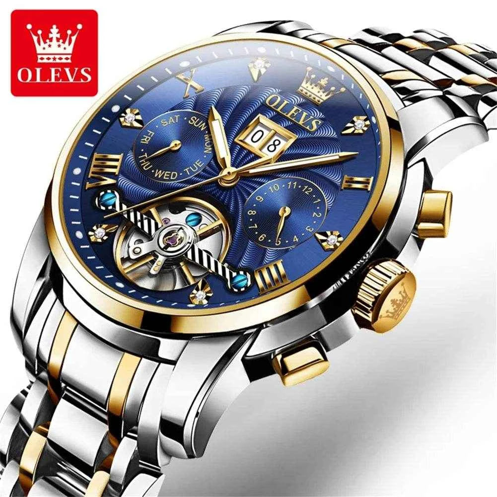 Reloj de lujo hombres OLEVS 9910 - Estilo y Elegancia para Cada Ocasión