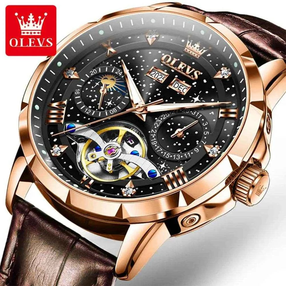 OLEVS 6690 Reloj de lujo para hombre: Elegancia y Precisión en tu Muñeca