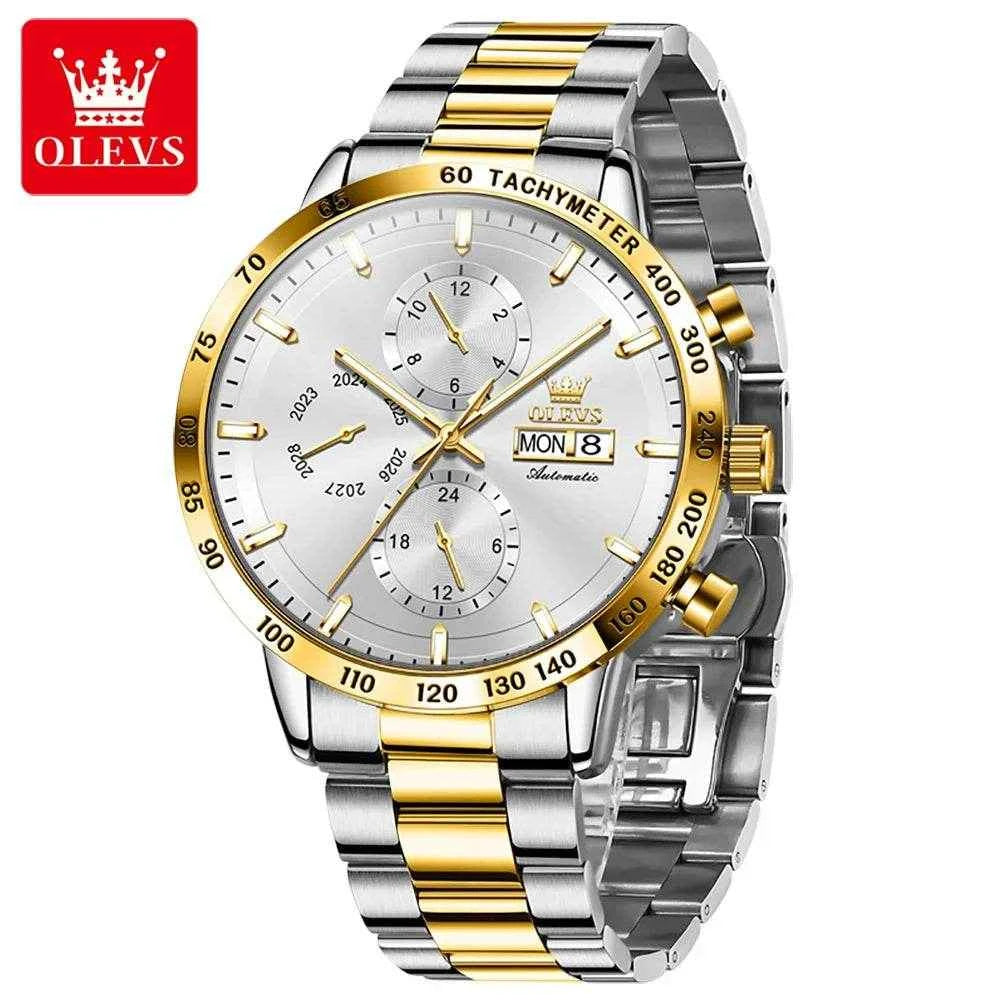 Reloj OLEVS 6683 Hombre Lujo Clásico y Resistente al Agua