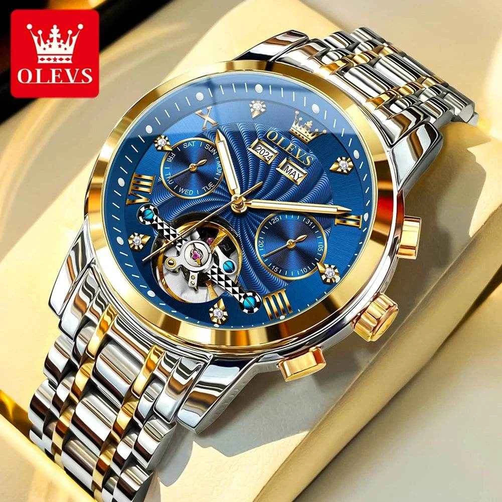 Reloj OLEVS 7088 Hombre Elegante | El Reloj OLEVS Hombre Elegante que Combina Estilo y Precisión