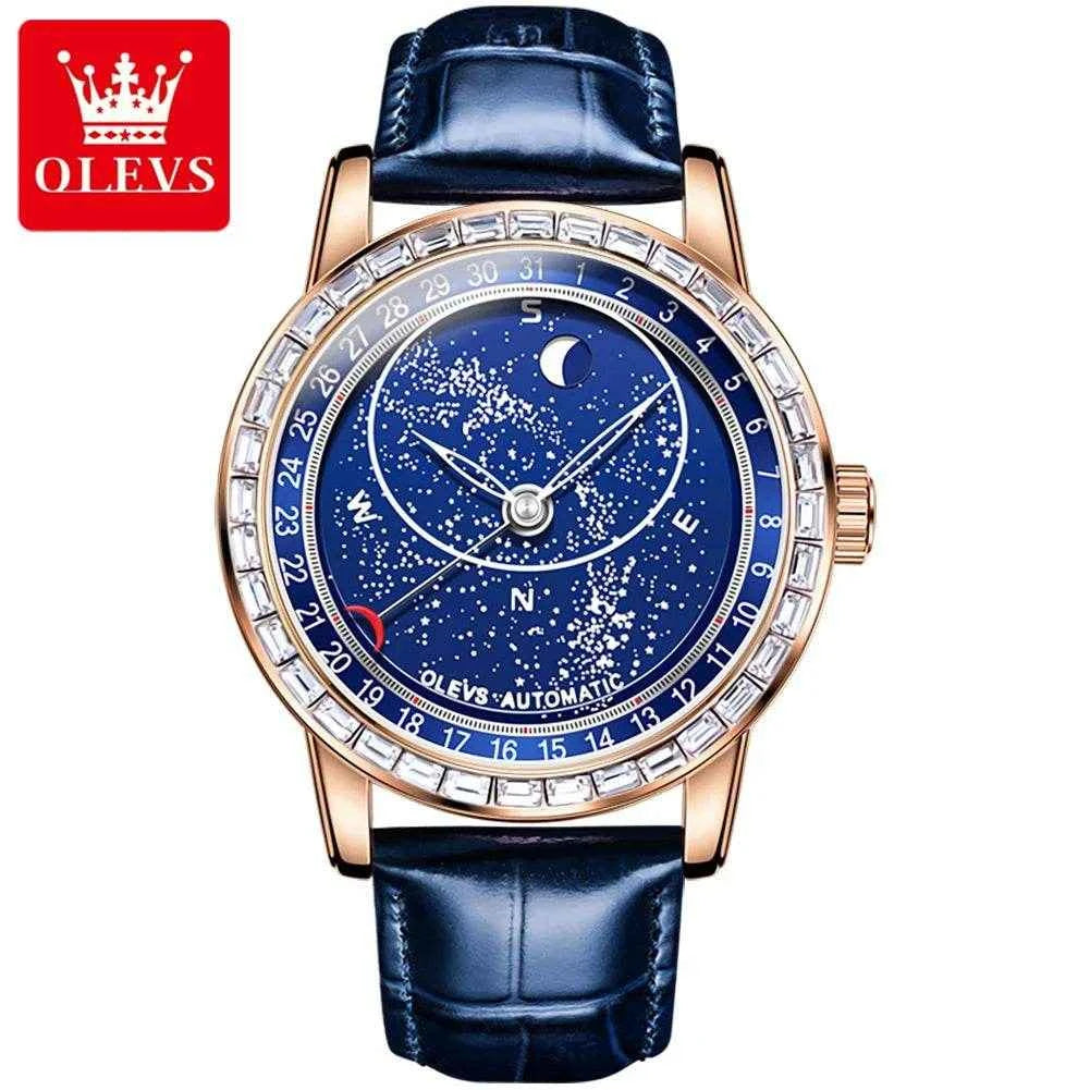 Reloj OLEVS de lujo 9923 para Hombres – Acero Inoxidable y Diseño Elegante