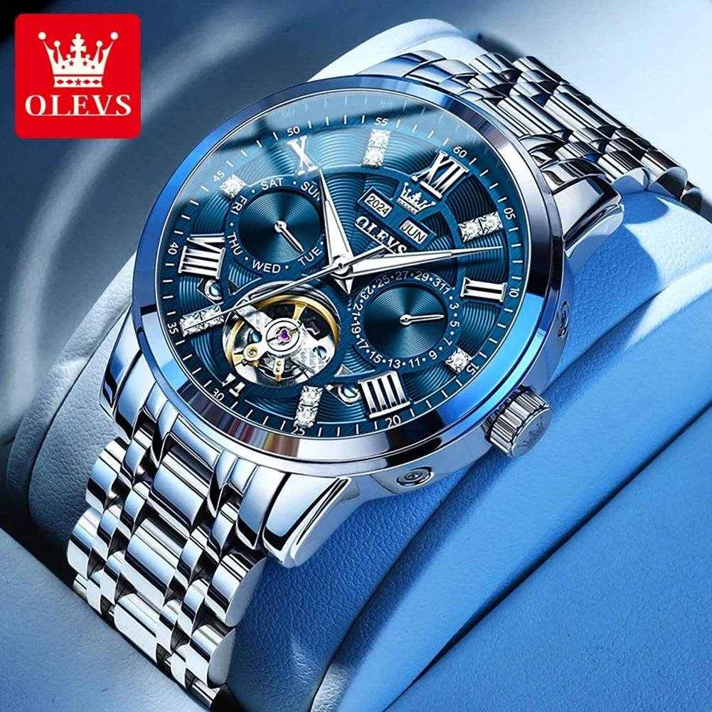 Reloj OLEVS 6701 Hombre – Combinación Perfecta de Elegancia Clásica y Estilo Moderno