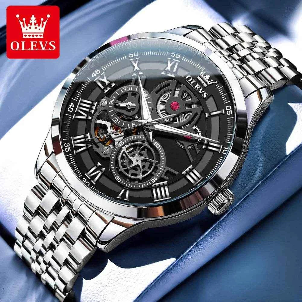Reloj OLEVS para Hombres 7076 – Elegancia y Precisión en Cada Pulso