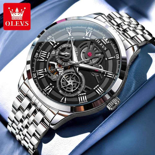 Reloj OLEVS para Hombres 7076 – Elegancia y Precisión en Cada Pulso