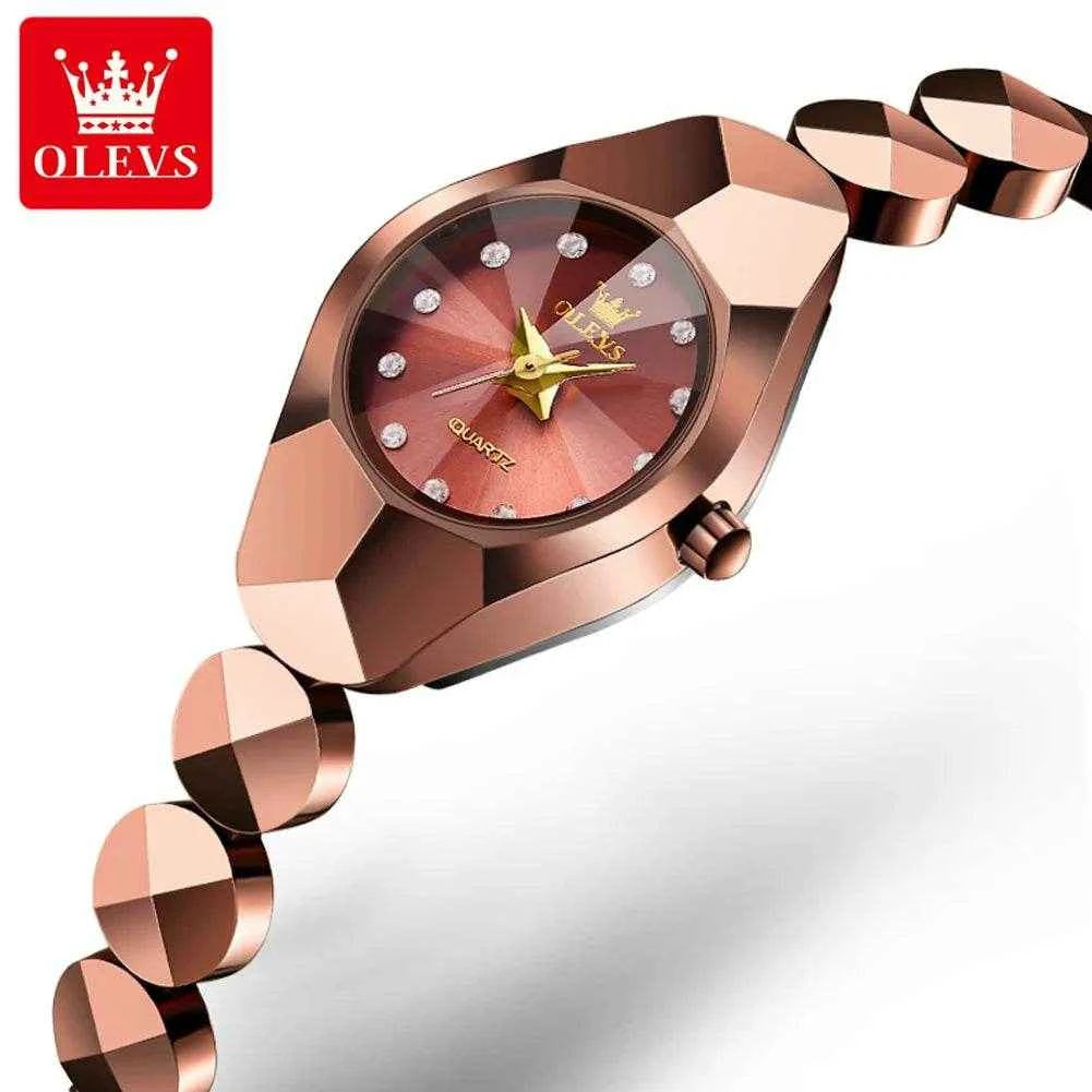 Reloj OLEVS 7007 Mujer: Elegancia Clásica en Acero Inoxidable para Cada Ocasión