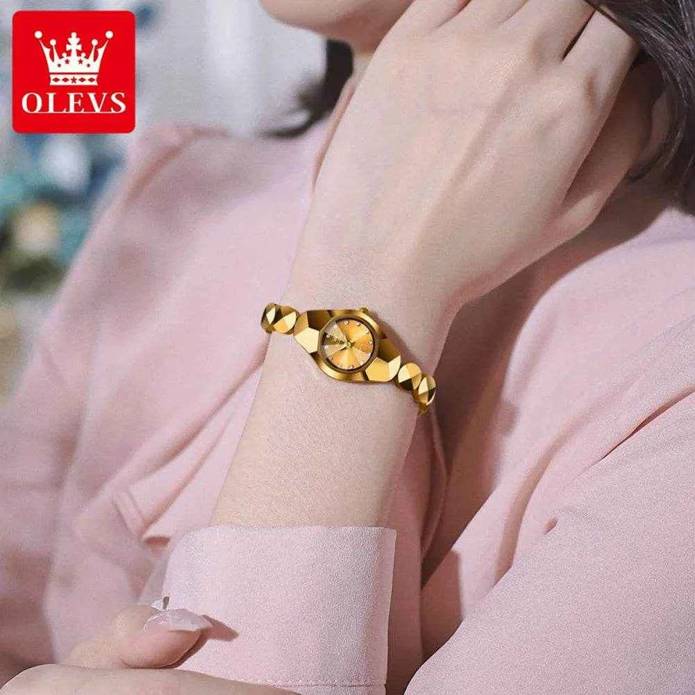 Reloj OLEVS 7007 Mujer: Elegancia Clásica en Acero Inoxidable para Cada Ocasión