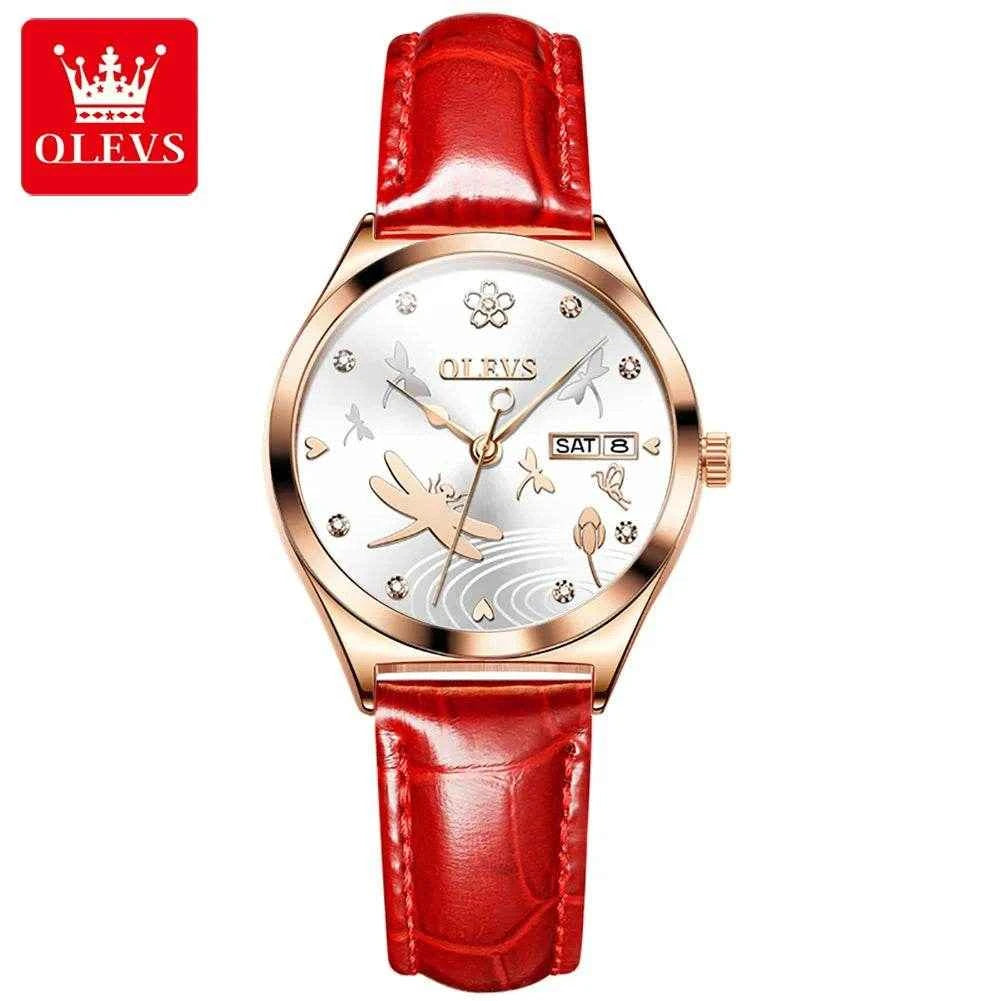 Reloj OLEVS Mujer Acero Inoxidable – Elegancia y Estilo Atemporal para la Mujer Moderna