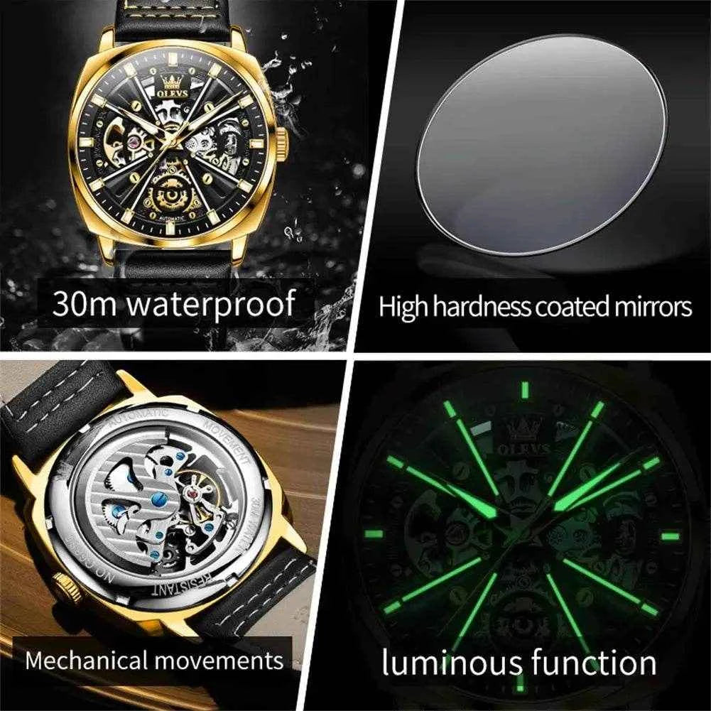 OLEVS 6685 Reloj de lujo para hombre - Elegancia y Estilo Atemporal en Reloj de lujo OLEVS 6685