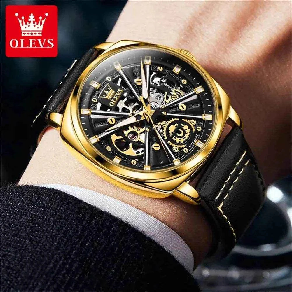OLEVS 6685 Reloj de lujo para hombre - Elegancia y Estilo Atemporal en Reloj de lujo OLEVS 6685