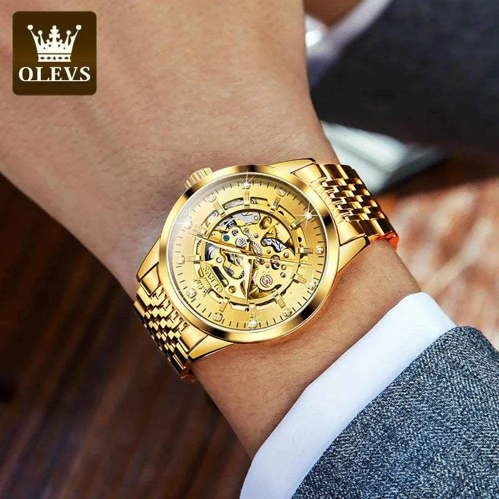 OLEVS 9920 - Reloj de lujo para hombre elegante y sofisticado