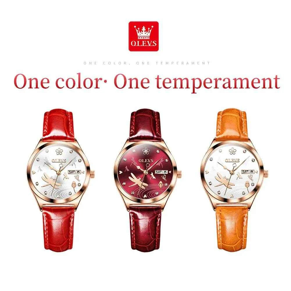 Reloj OLEVS Mujer Acero Inoxidable – Elegancia y Estilo Atemporal para la Mujer Moderna