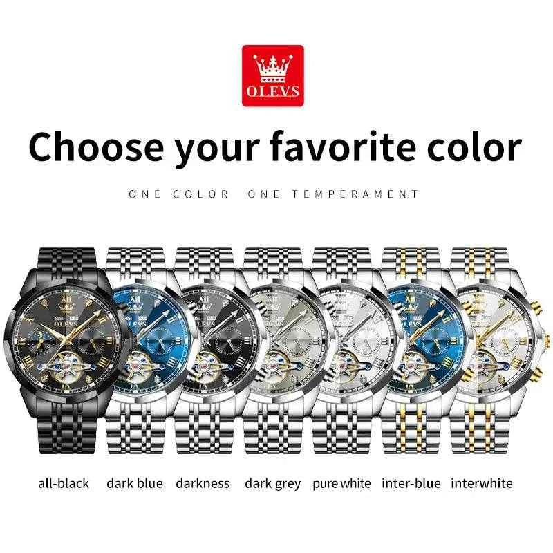Reloj OLEVS para Hombre 6620 – Lujo, Elegancia y Precisión