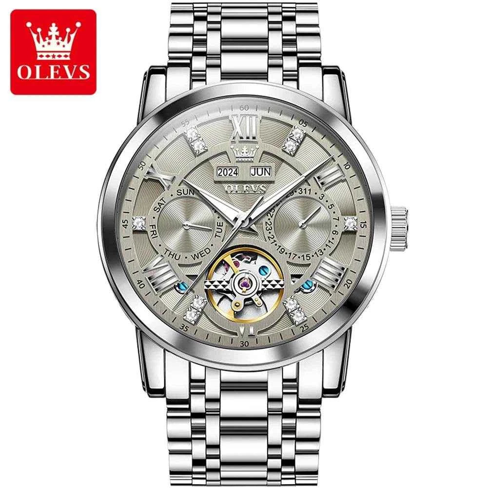 Reloj OLEVS 6701 Hombre – Combinación Perfecta de Elegancia Clásica y Estilo Moderno